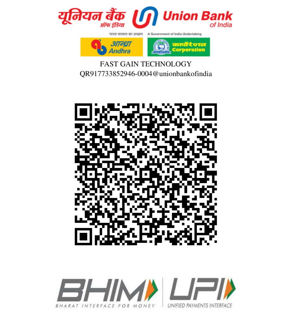 Fast Gain Technology UPI QR Code