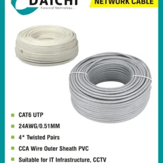 Daichi 3+2 ROYAL 90 Meter Original Copper CCTV Cable