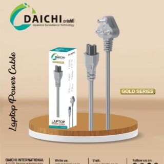 Daichi Laptop Power Cable 1.5 M ( 1 Year warrnty )