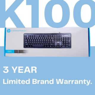 HP K160 Wired Keyboard 3 Year Warranty