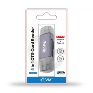 EVM 4-in-1 OTG Card Reader 1 Year Warranty