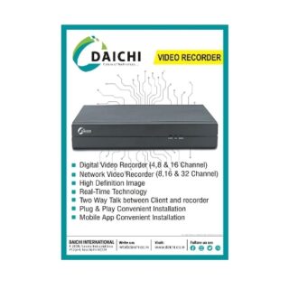 Daichi DVR 4 Chenal 5 MP Support