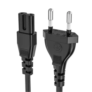 Power Cable Cord 2 Pin