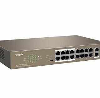Tenda TEF1118P-16-150W 16-Port 10/100 PoE/1-Port Gigabit/1-Port SFP Switch