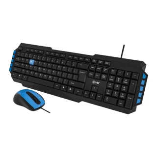 EVM Wired Keyboard Mouse Combo (EVM-WDKM-414)