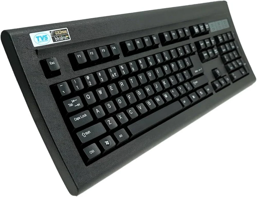 TVS Gold Prime Mechanical Wired Keyboard 1 month warranty