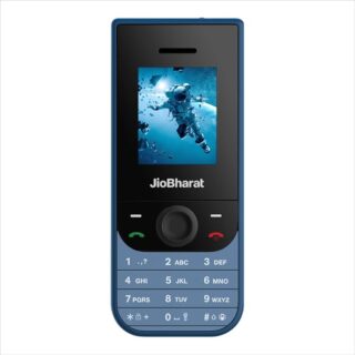 JioBharat V3 4G Phone with JioTV, JioHotstar, UPI, JioSoundPay,JioSaavn, Long Lasting Battery, LED Torch, Digital Camera | Blue | Locked for JioNetwork