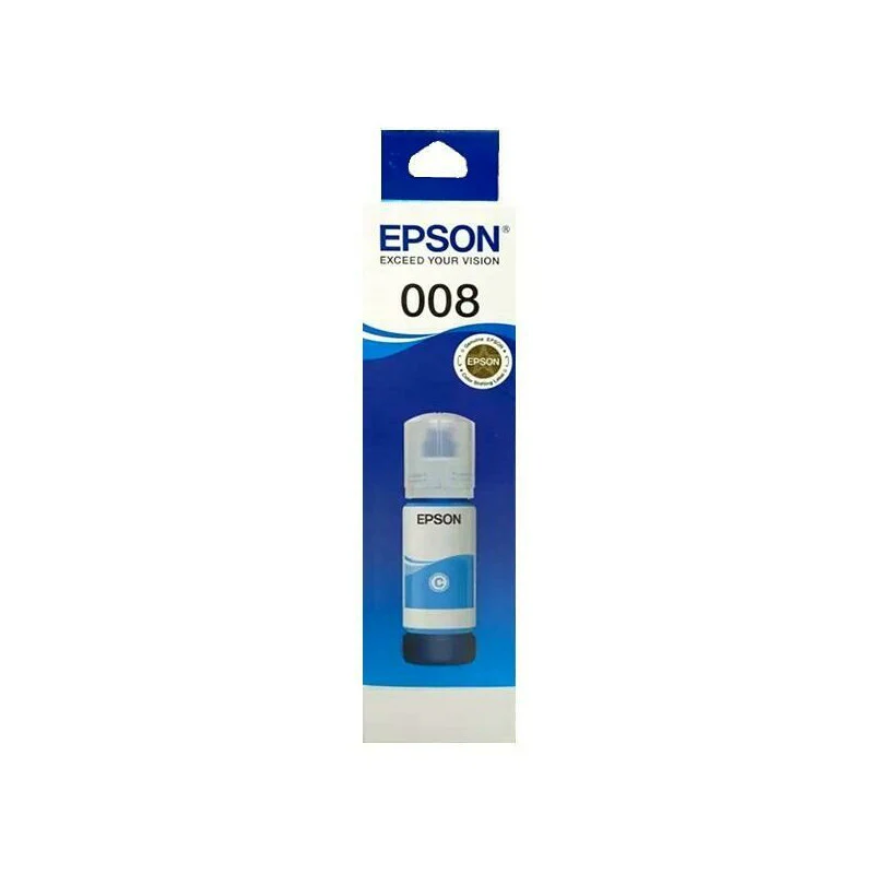 Epson 008 Cyan Ink Bottle - Image 3