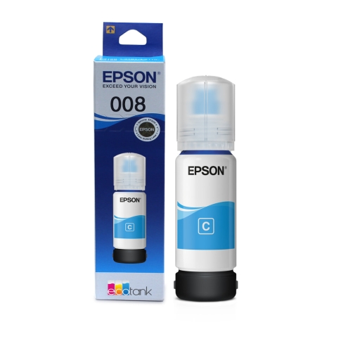 Epson 008 Cyan Ink Bottle