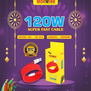 MOKWINK 120W USB TYPE-C Cable