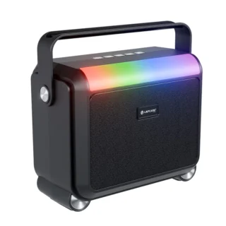 Lapcare ASTER 20W Bluetooth Party Speaker with RGB Lights & Extra Bass- Black (LBS-201)