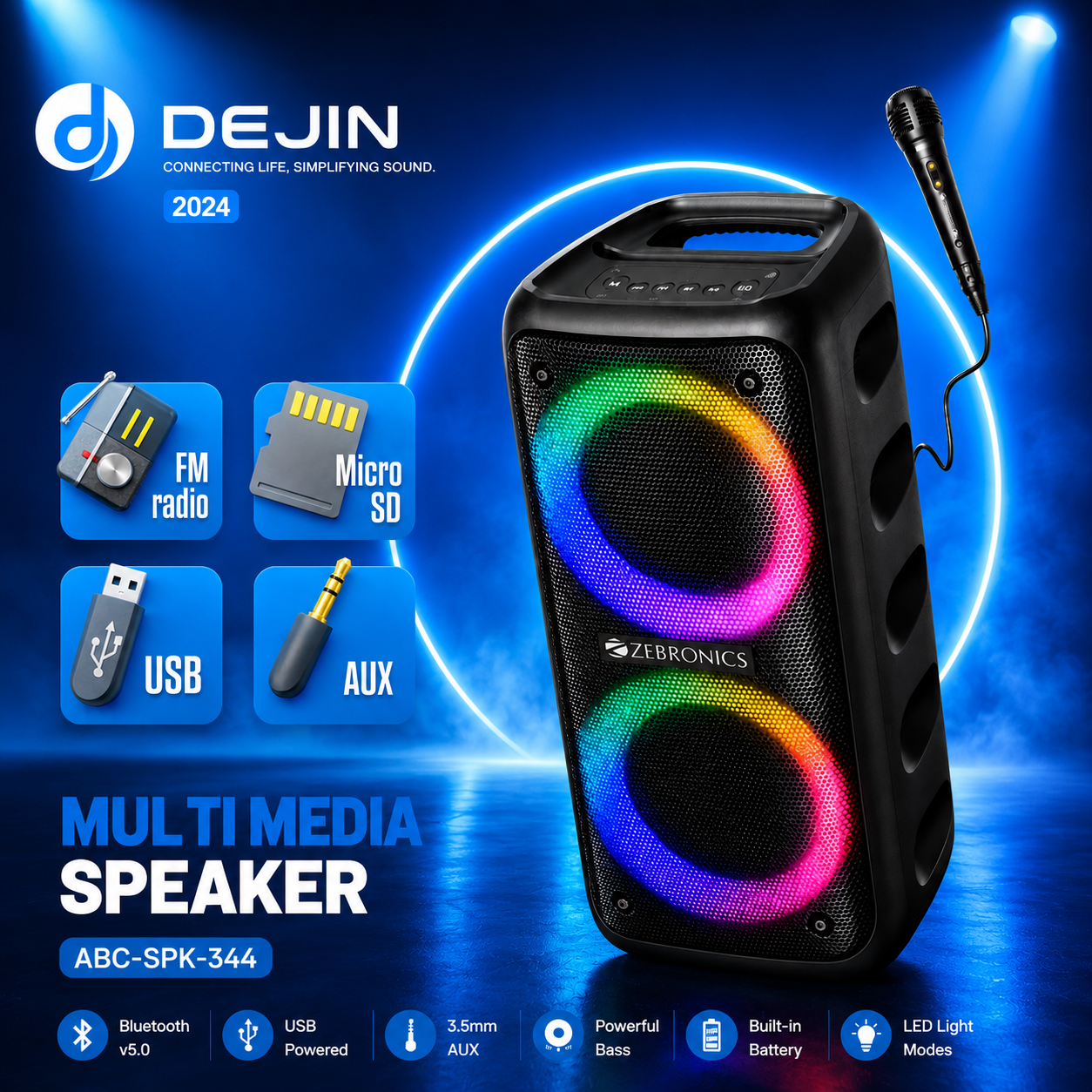 Zebronics Barrel 200 Speaker 1 year warranty - Image 2