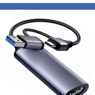 ABC HDMI Audio Video Capture Card 2 in 1 USB 3.0 & Type C 1 ,CNC- 148 YEAR WARRANTY