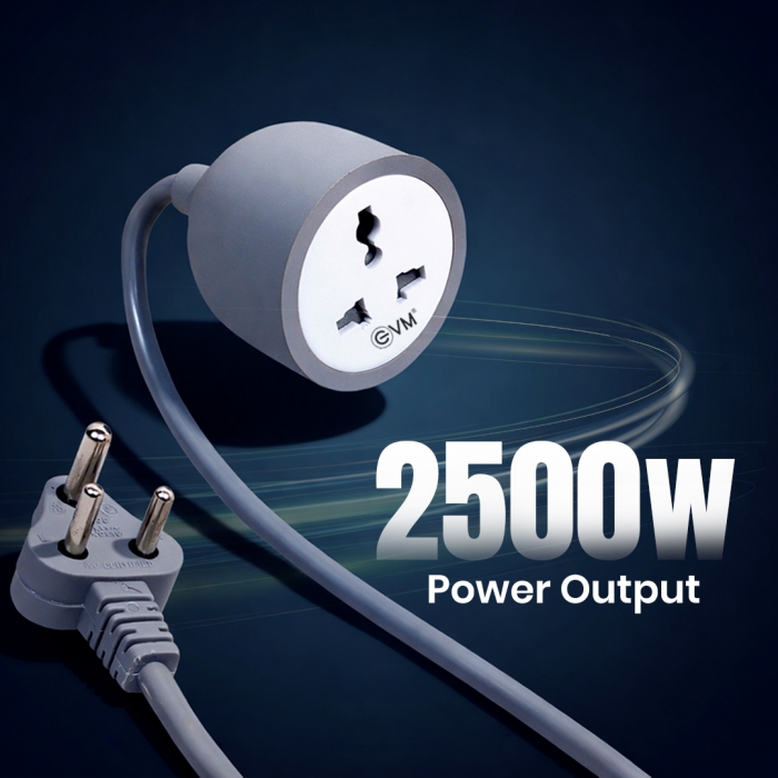 EVM Heavy pure Copper Wire Power Extension Cord EVM-PCE-5M 1 YEAR WARRANTY - Image 3