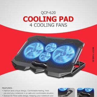 Quantron Colling Pad QCP-620 4 LED Fans Adjustable 1 Year warranty