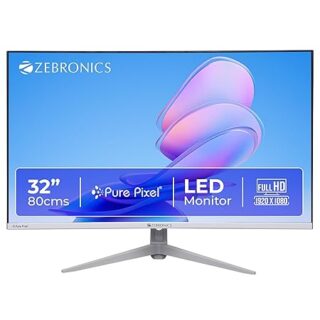 ZEBRONICS (32 inch) Curved Full HD IPS Panel 3 Years Warranty