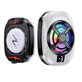 RGB Mobile Cooling Fan Adjustable Clip Design ( TL16 Compatable )