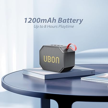 UBON Boom SP-44 10 Watt Wireless Portable Speaker 8 Hours 1 year warranty - Image 3