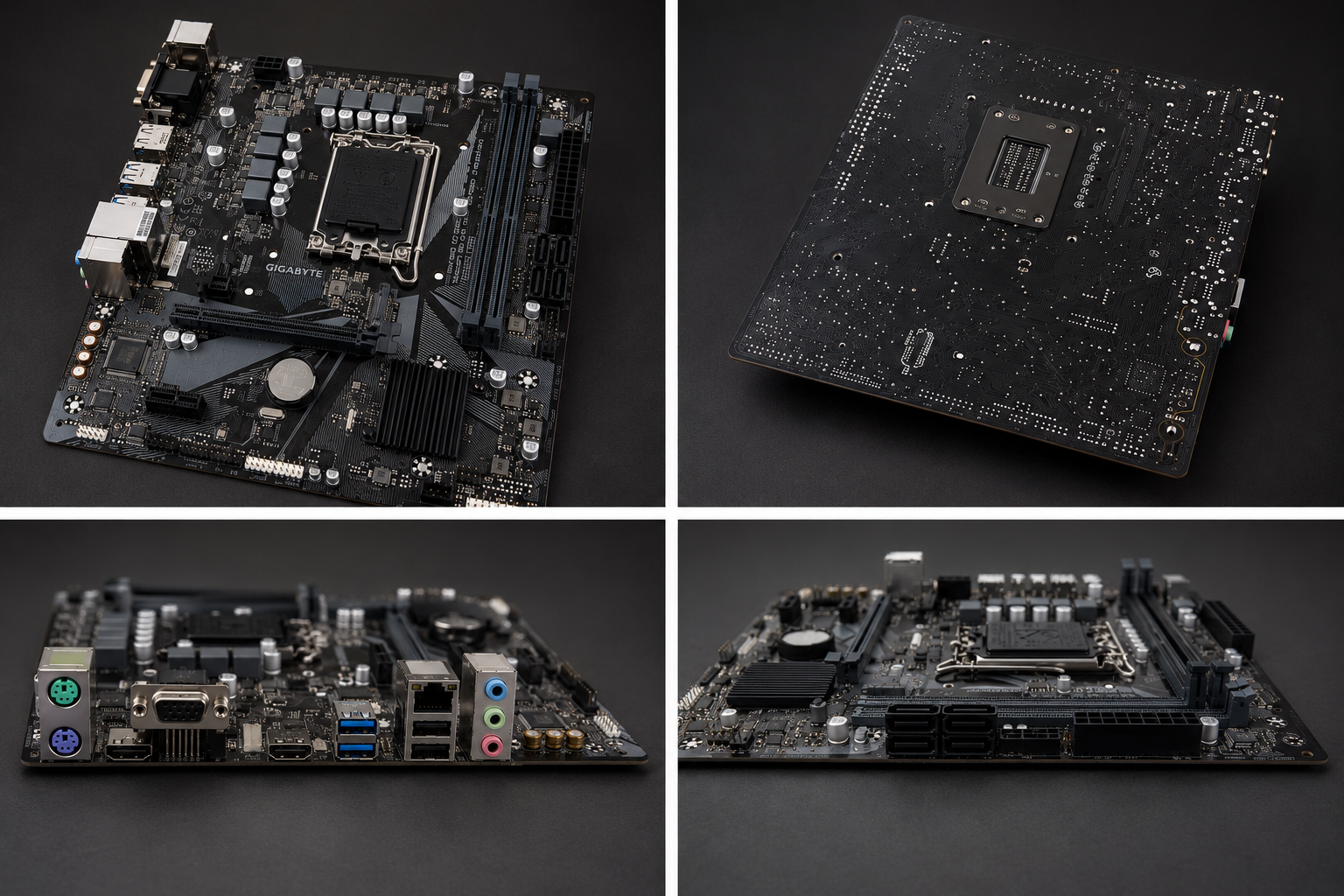 GigabyteB860M Gaming WIFI6 Micro-ATX Motherboard – LGA1851, DDR5 9066(OC), PCIe 5.0, .5GbE LAN, Wi-Fi 6, Bluetooth 5.3 - Image 2