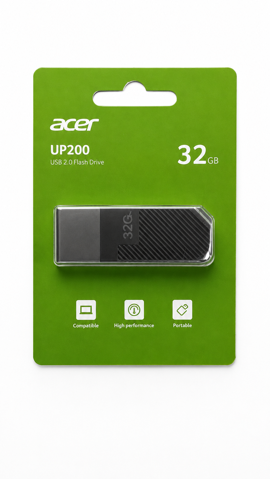 Acer 32GB UP200 USB 2.0 Pendrive 5 YEAR WARRANTY