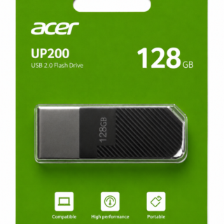 Acer 128 GB UP200 USB 2.0 PenDrive 1 YEAR WARRANTY