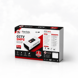 Fast Gain CCTV SMPS 8 CH 2 Year warranty