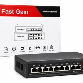 Fastgain 8+2 POE Switch 2 year warranty