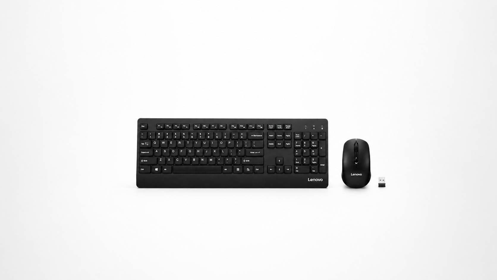 Lenovo 210 Wireless USB Keyboard Mouse Combo 3 Year Warranty