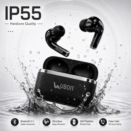 Ubon BT-215 True Wireless Earbuds 1 year warranty - Image 4