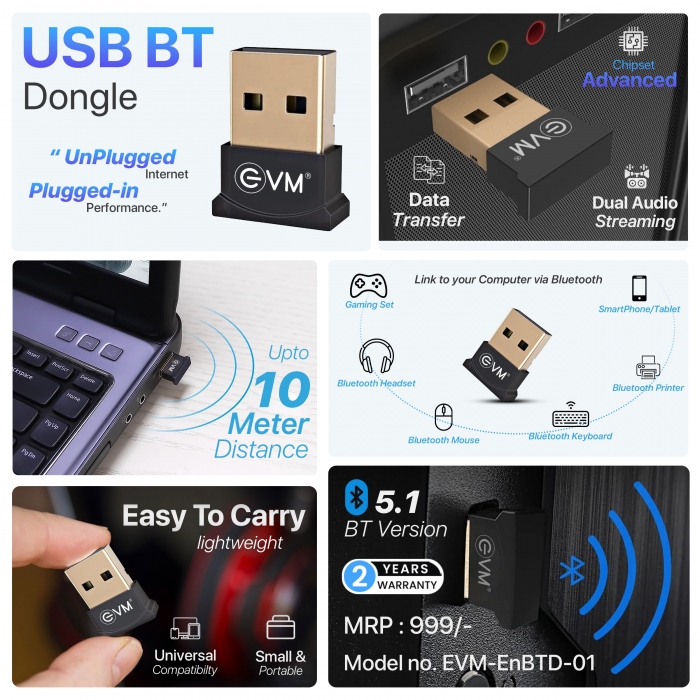 EVM USB BT Dongle EVM-EnBTD-01, 1 year warranty - Image 3