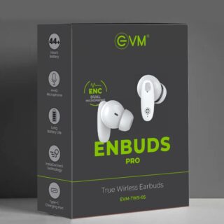 EVM Wireless EnBuds Pro (TWS-05) , 1 YEAR WARRANTY