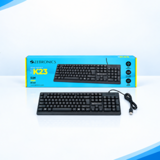 Zebronics ZEB K23 Wired Keyboard , 1 year warranty