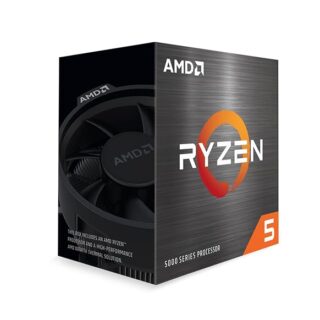 AMD 5000 Series Ryzen 5 5600 Desktop Processor 6 cores 12 Threads 35 MB Cache 3.5 GHz Upto 4.2 GHz AM4 Socket 500 Series Chipset (100-100000927BOX)