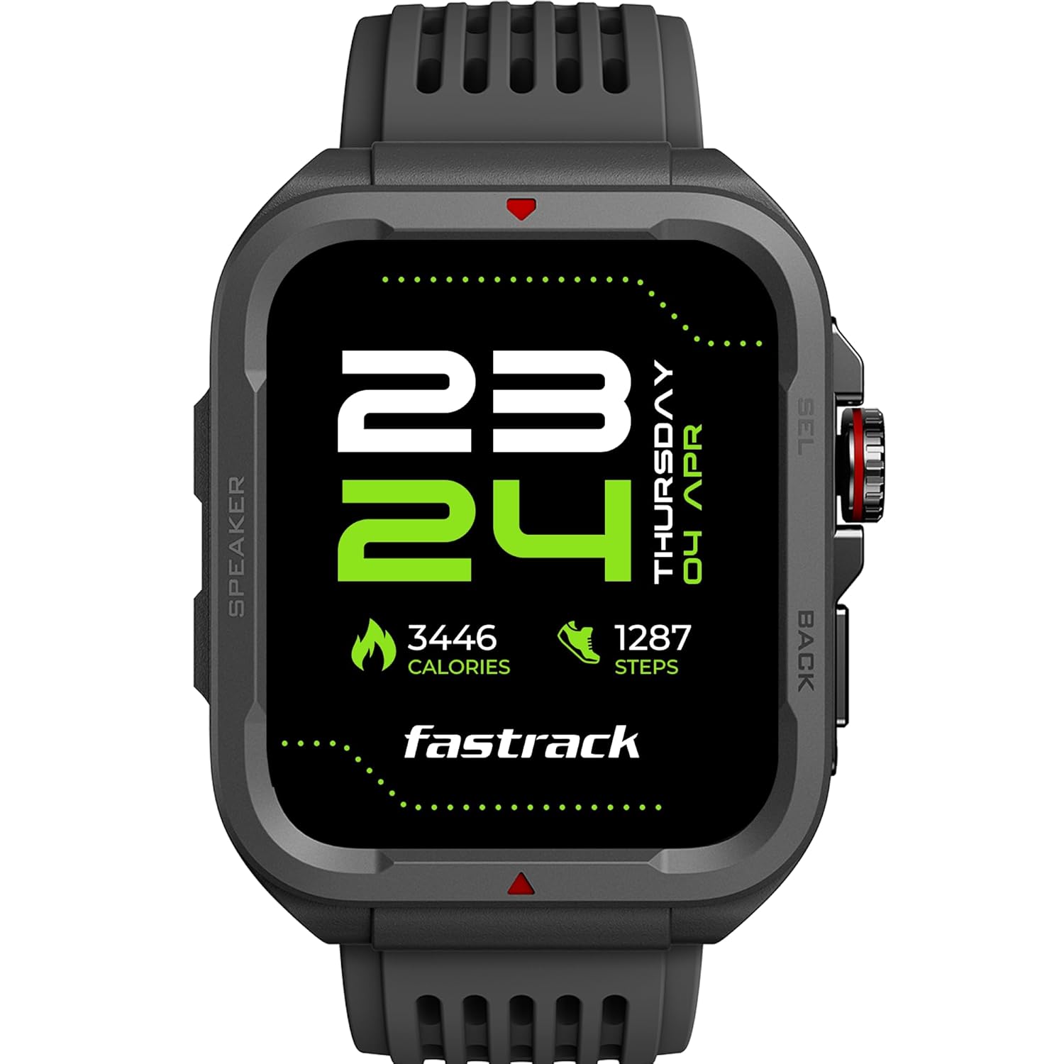 fastrack Active 1.83" HD Display BT Calling Smartwatch , 1 Year warranty