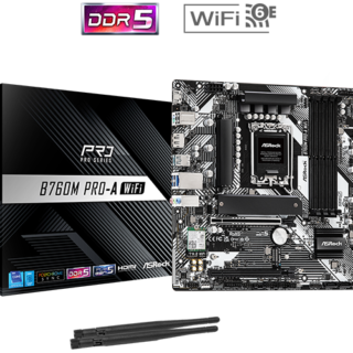 Asrock B760M Pro-A WiFi Soporta 14th, 13th & 12th Gen Intel® Core™ Processors (LGA1700)