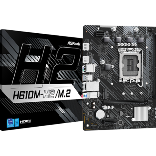 Asrock H610M-H2/M.2 Supports 14th, 13th & 12th Gen Intel® Core™ Processors (LGA1700) 3 Year Warranty